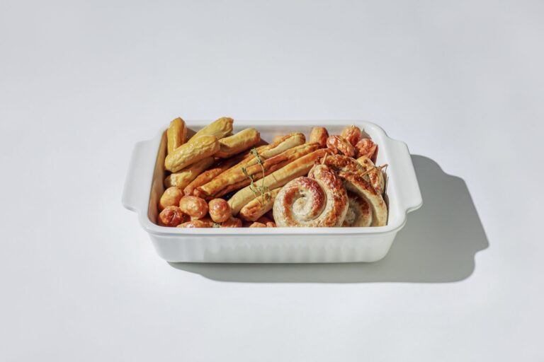 Festive Sausage Platter (Served with BBQ and Brown Sauce)
