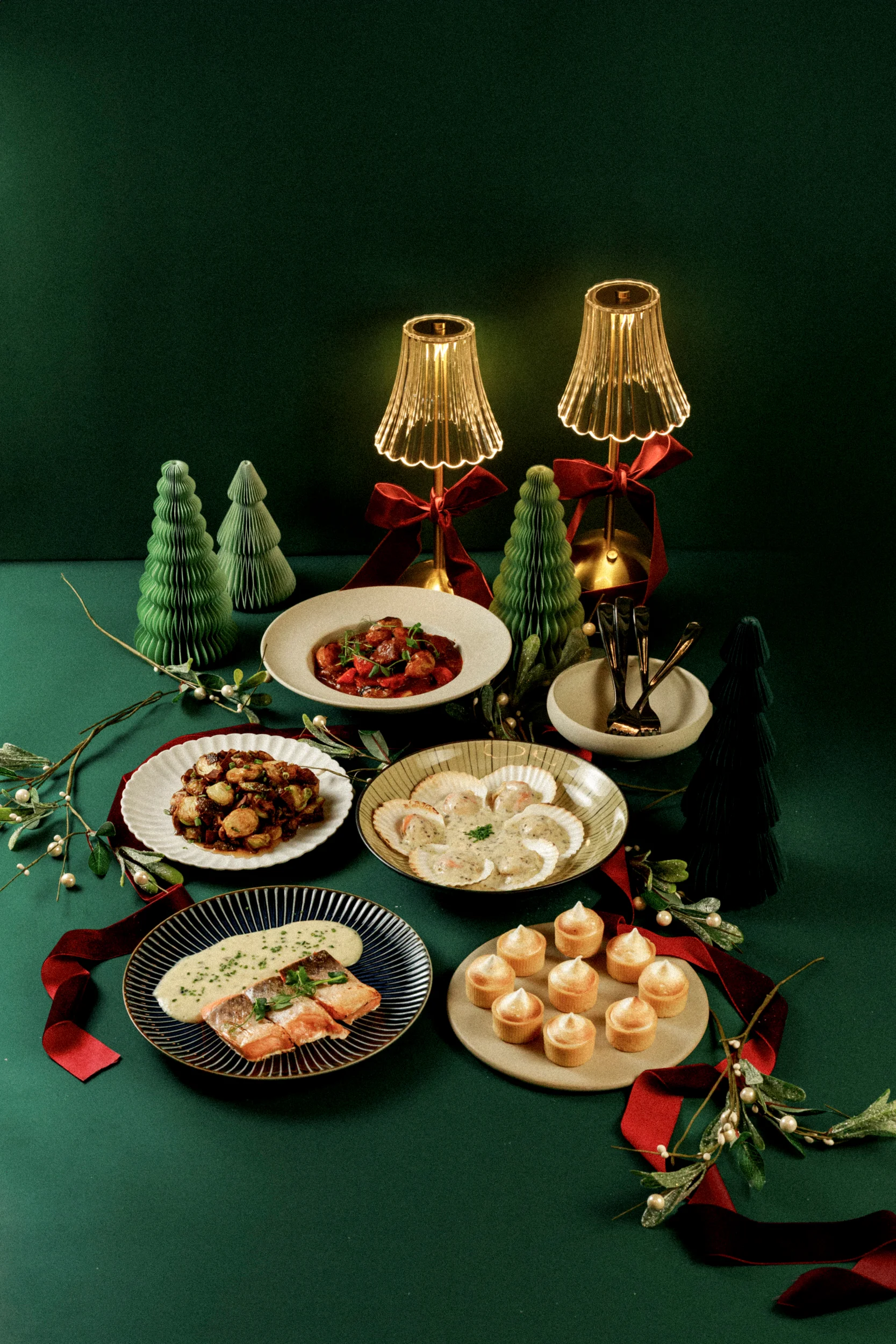 Frosty Christmas Buffet Menu D