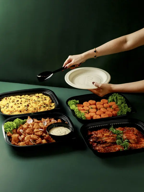 A Christmas mini buffet